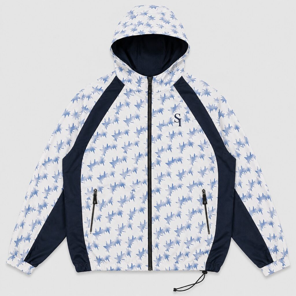 SlowIce Star Print Track Jacket