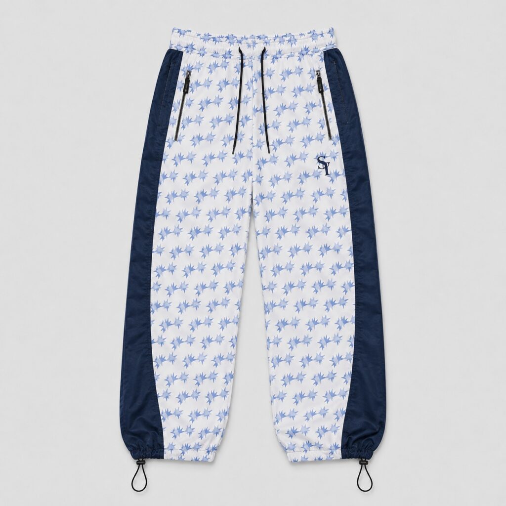 SlowIce Star Print Track Pants